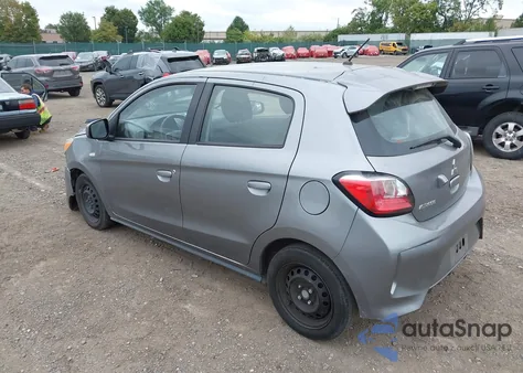 2021 Mitsubishi Mirage Carbonite Edition/Es/Le из США, поврежденный, VIN ML32AUHJXMH005095